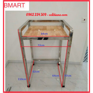 Kệ Máy giặt máy sấy inox 2 tầng, phù hợp máy giặt, máy sấy dưới 12kg, siêu chắc khỏe inox siêu dày