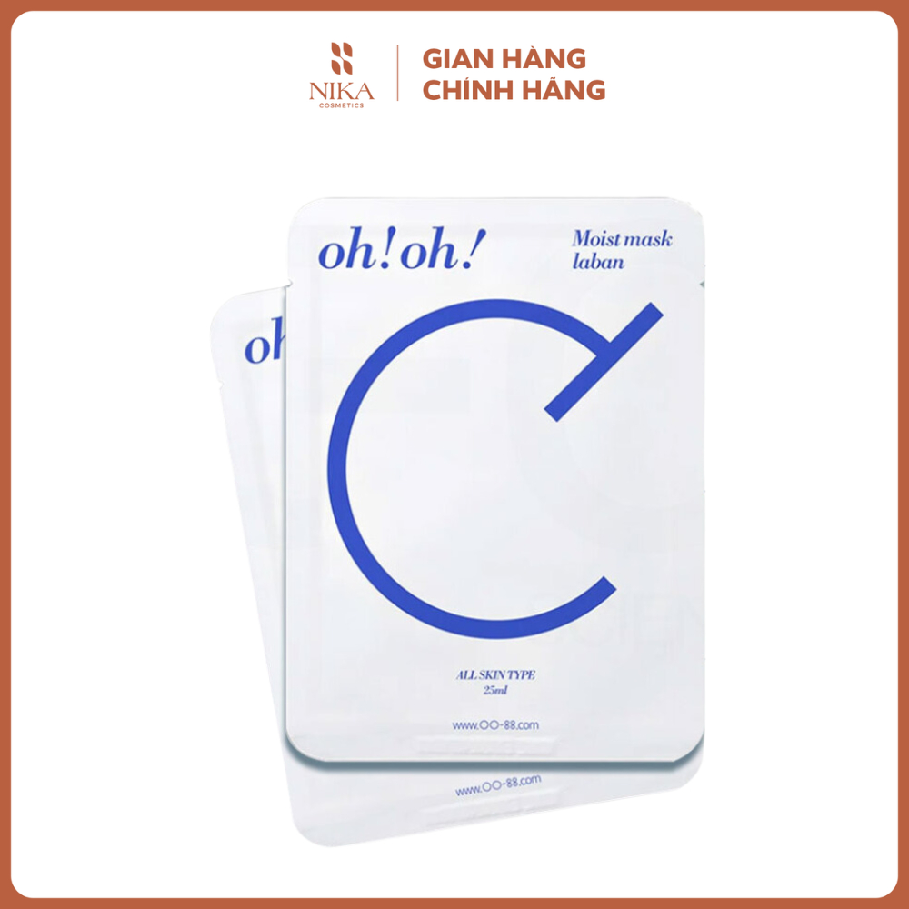 Mặt Nạ Dưỡng Ẩm, Chống Lão Hóa Da oh!oh! Mask Laban [Nika Cosmetics]