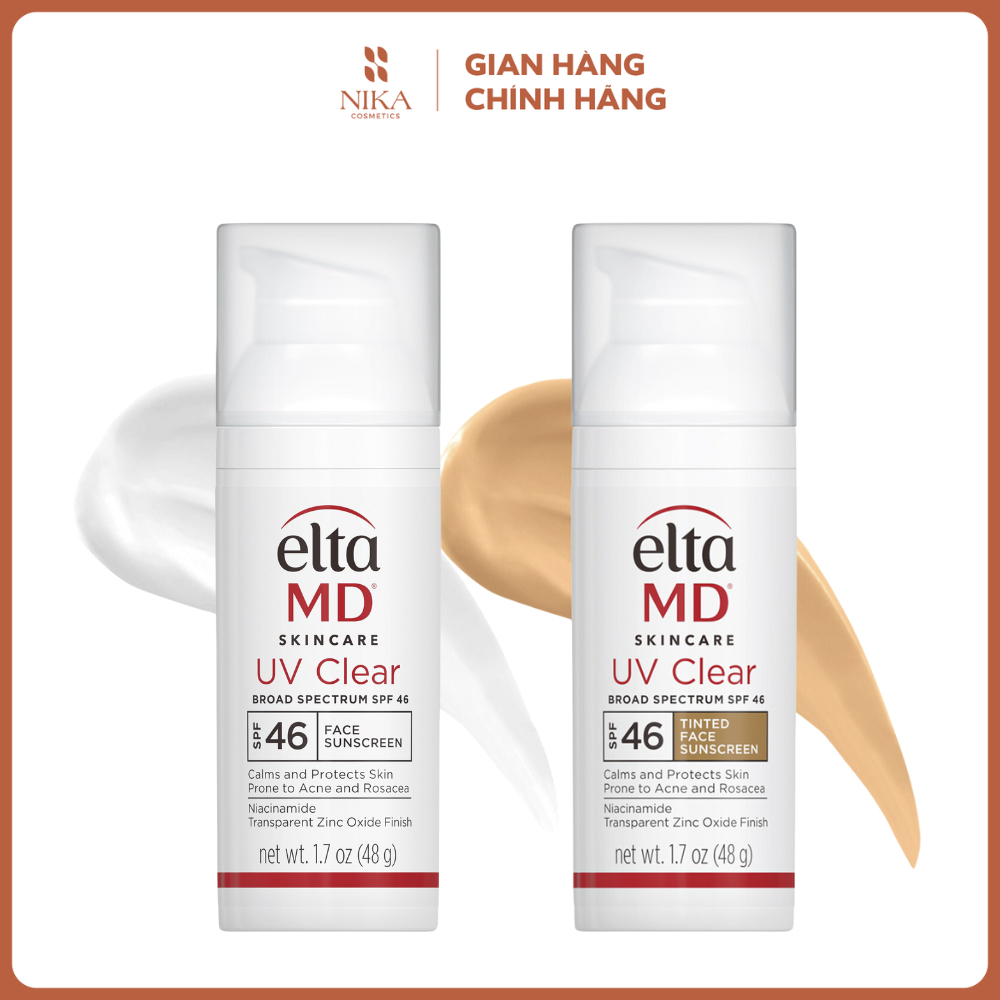 Kem chống nắng Elta MD UV Clear Broad-Spectrum SPF 46 48g [Nika Cosmetics]