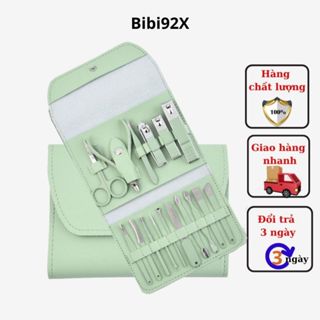 Bộ Bấm Móng Tay 16 Món Dụng Cụ Làm Đẹp Làm Nail Tại Nhà Cao Cấp