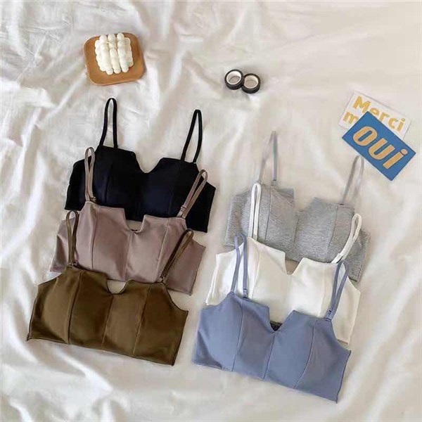 Áo Ngực 2 Dây Cotton DAN L&U Mút Mỏng 2 quây 1805