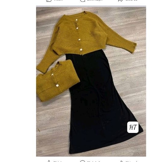 SET VÁY LEN NỮ ĐUÔI CÁ