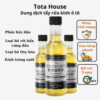 Chất Tẩy  Kính Ô Tô Làm Sạch Mảng Dầu Bụi Bẩn Lâu Ngày,Cải Thiện Tầm Nhìn