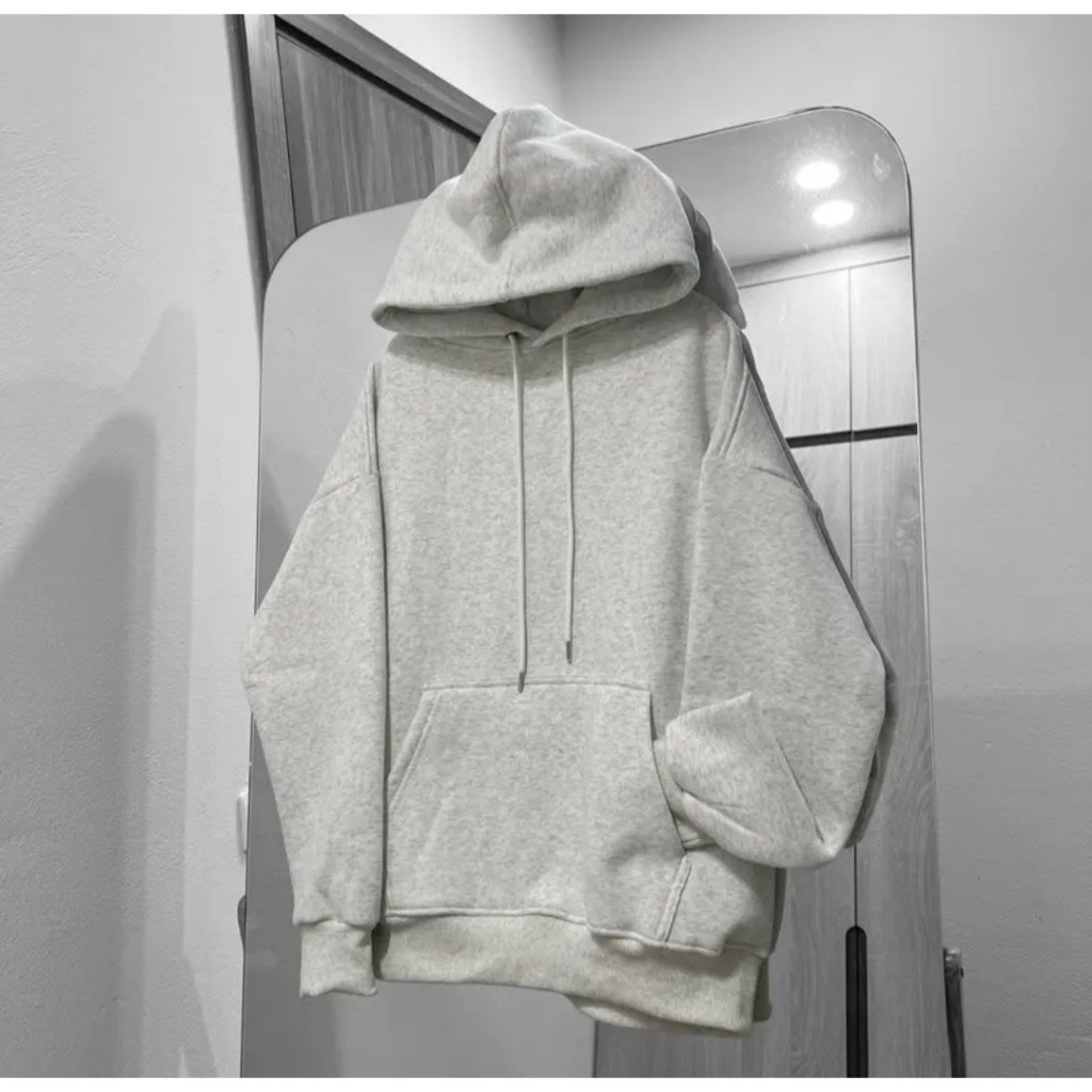 Áo Hoodie HAUTEUR Basic Chất Liệu Nỉ Bông 2 Lớp Siêu Dày Dặn Thiết Kế Form Rộng Oversize Phong Cách Hàn Quốc