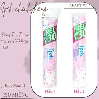 Bông Tẩy Trang Ipek 130 Miếng Thổ Nhĩ Kỳ Chính Hãng