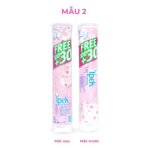 Bông Tẩy Trang Ipek  130 Miếng Thổ Nhĩ Kỳ Chính Hãng