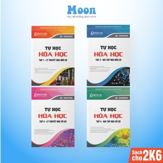 Combo 4 cuốn Sách ID tự học Hóa học 12 ôn thi THPTQG bản 2023