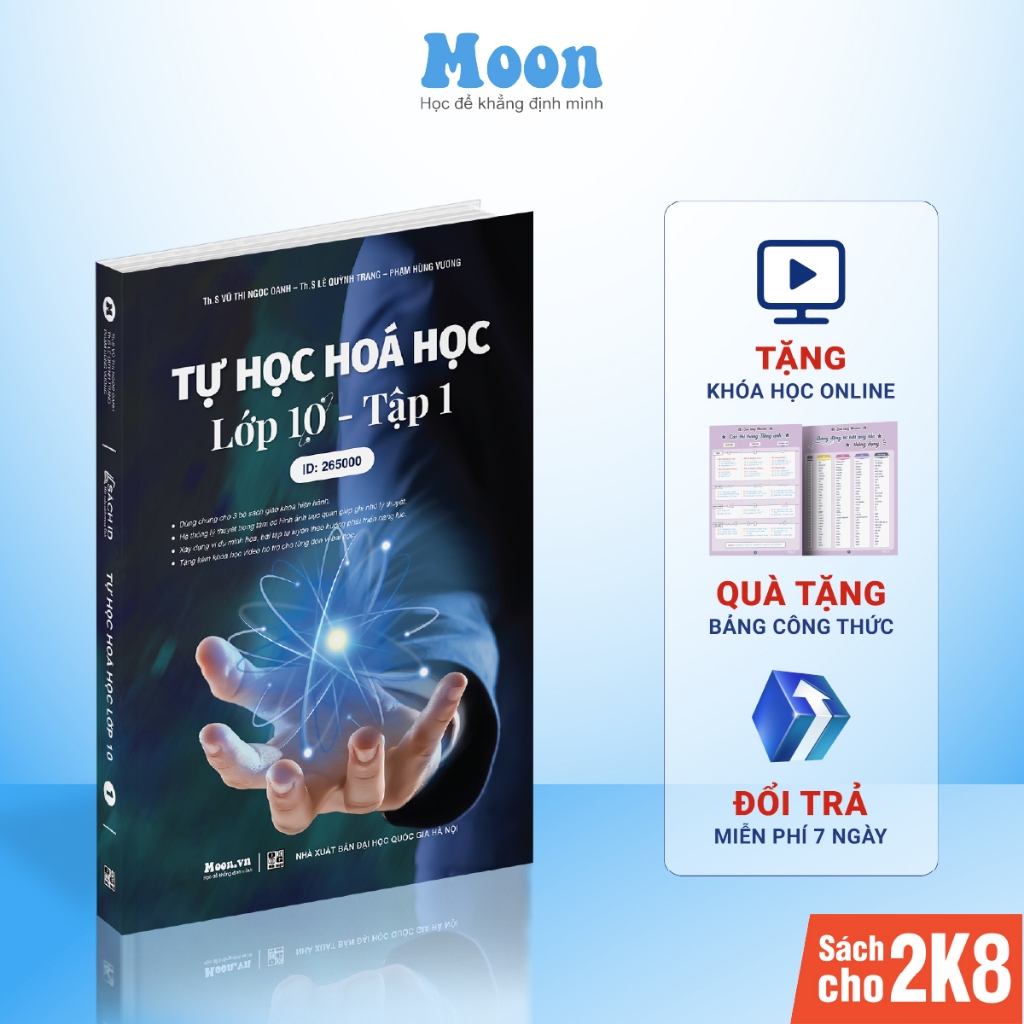 Sách Tự học hóa học lớp 10 tập 1 chương trình mới | Sách ID