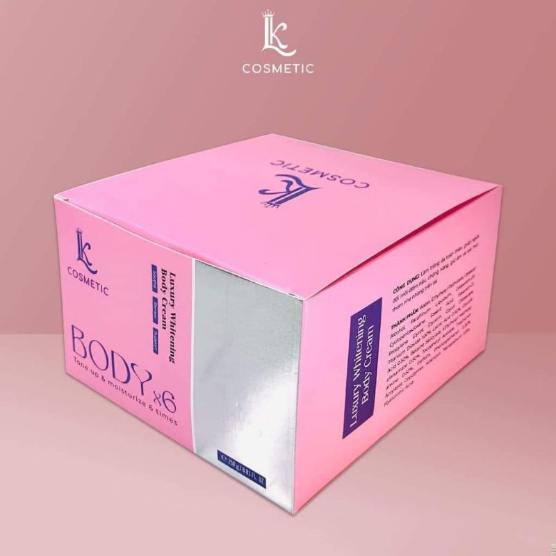 Kem Body X6 Cream Luxury Dưỡng Trắng Hiệu Quả