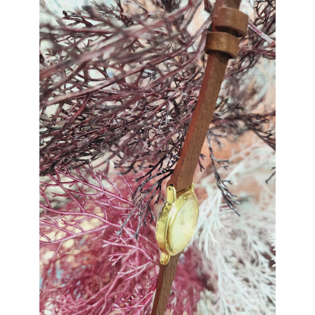 ĐỒNG HỒ SI NHẬT CHÍNH HÃNG DÂY DA DÀNH CHO NỮ - THƯƠNG HIỆU RICOH