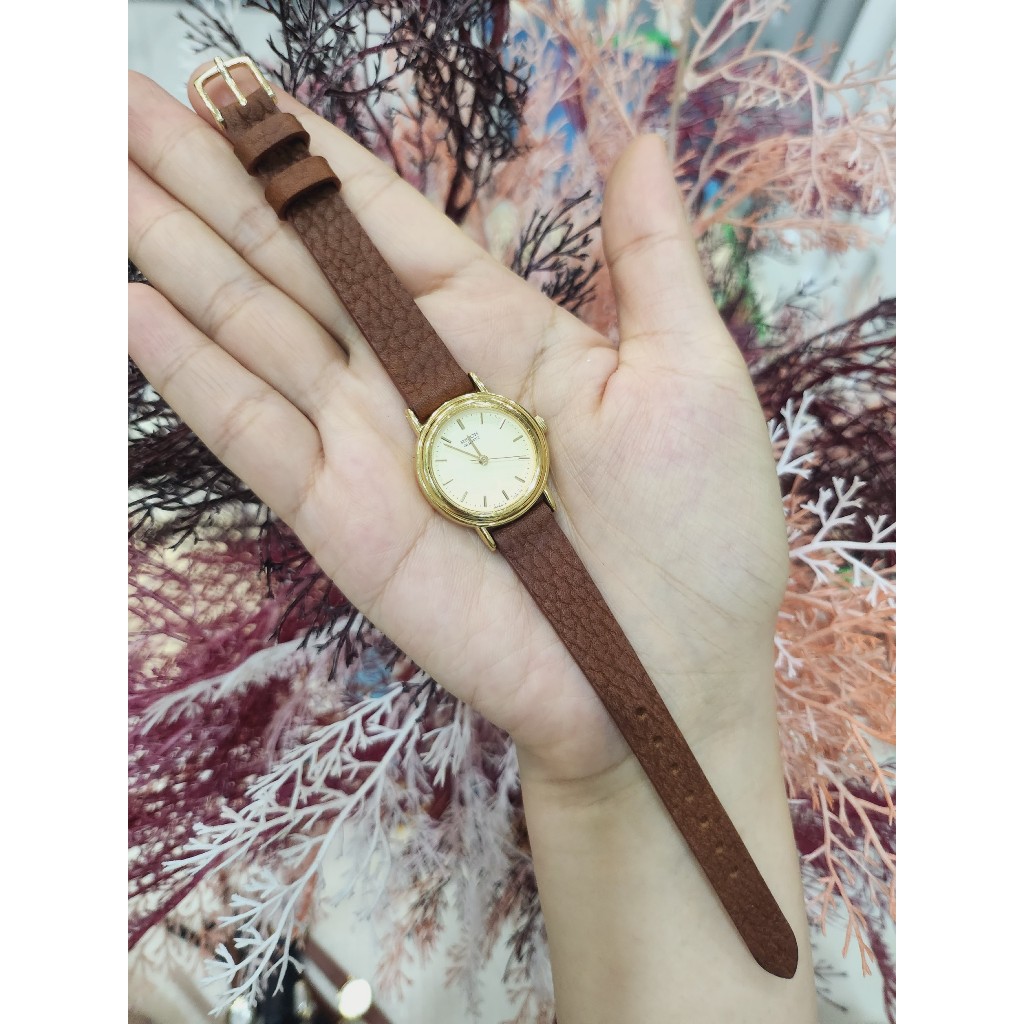 ĐỒNG HỒ SI NHẬT CHÍNH HÃNG DÂY DA DÀNH CHO NỮ - THƯƠNG HIỆU RICOH