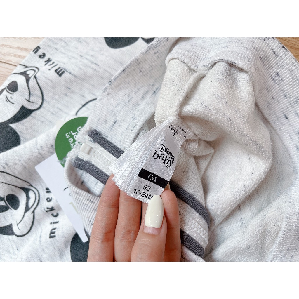 Set 3 chi tiết dài tay Mickey TQXK cho bé trai