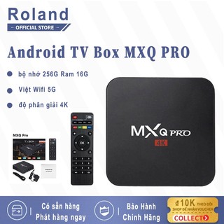 Android tv box mxq pro 4k ram 8g+128g/16g+256gb tiếng việt wifi 5g, android 11.1