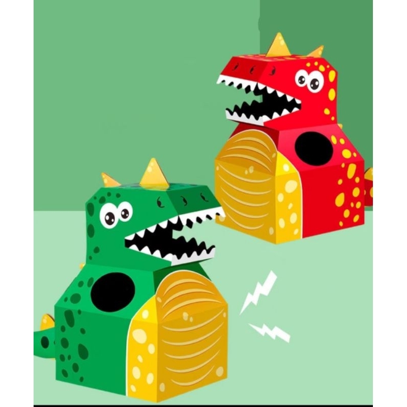 Đồ Chơi Cosplay Thùng Carton Hoá Trang Khủng Long, Lân, Xe Dễ Thương Cho Bé