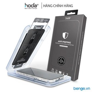 Dán cường lực ip 15 pro max/14 pro max/13/13 pro mini/13 pro max hoda full chống nhìn trộm kèm khung dán