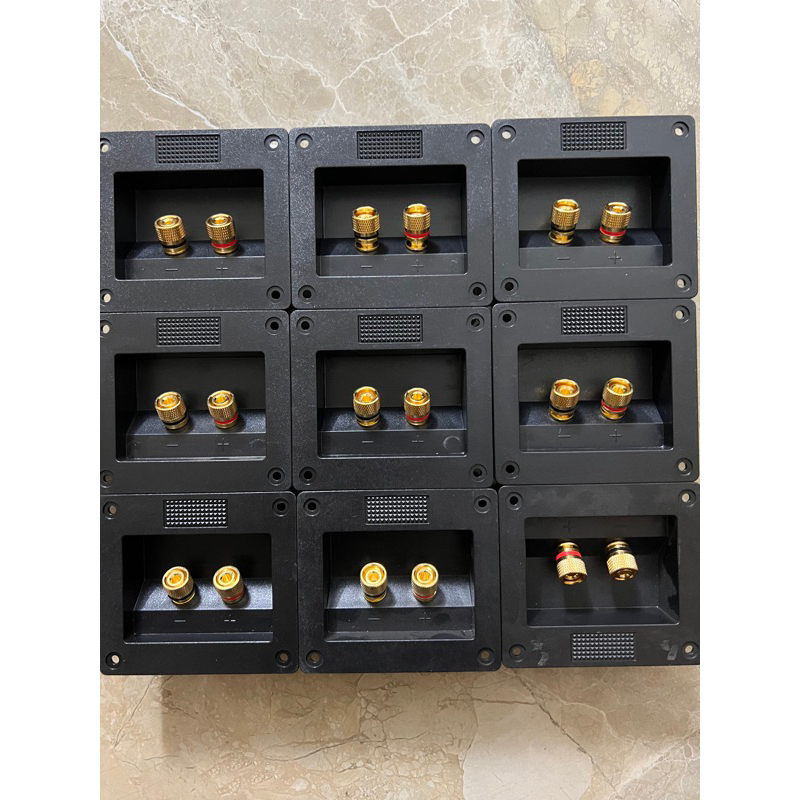 Bộ hậu loa-cọc loa máng-trạm loa hình vuông