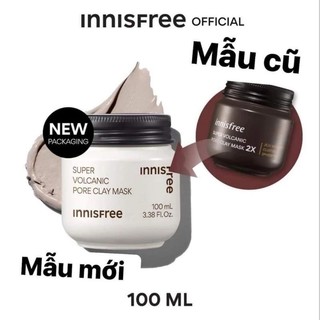 MẶT NẠ ĐẤT SÉT INNISFREE SUPER VOLCANIC PORE CLAY MASK 2X