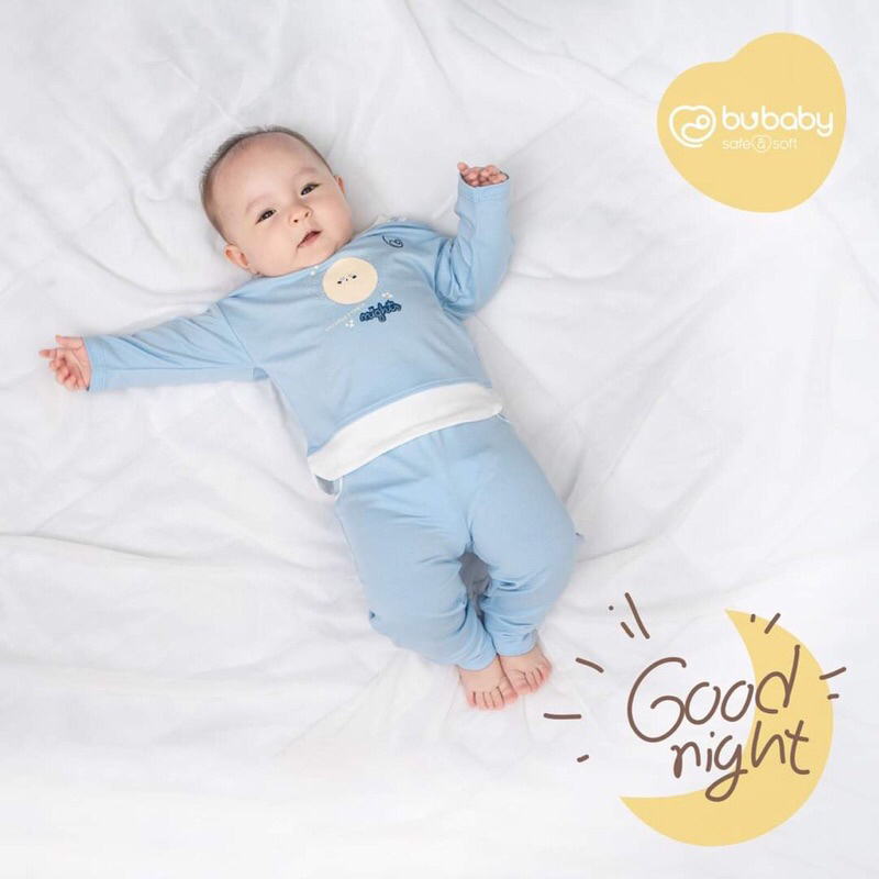 Bubaby-Bộ dài tay bamco từ 9m đến 3y