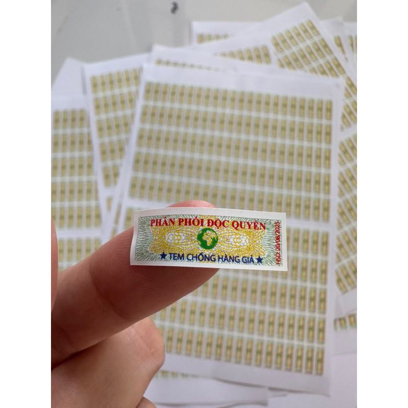 Tem Vỡ Niêm Phong Decal 0.9cm x 2.6cm