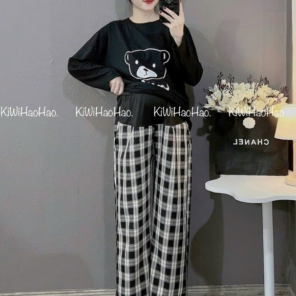 Bộ Áo Gấu Mặc Thai Kỳ Và Sau Sinh