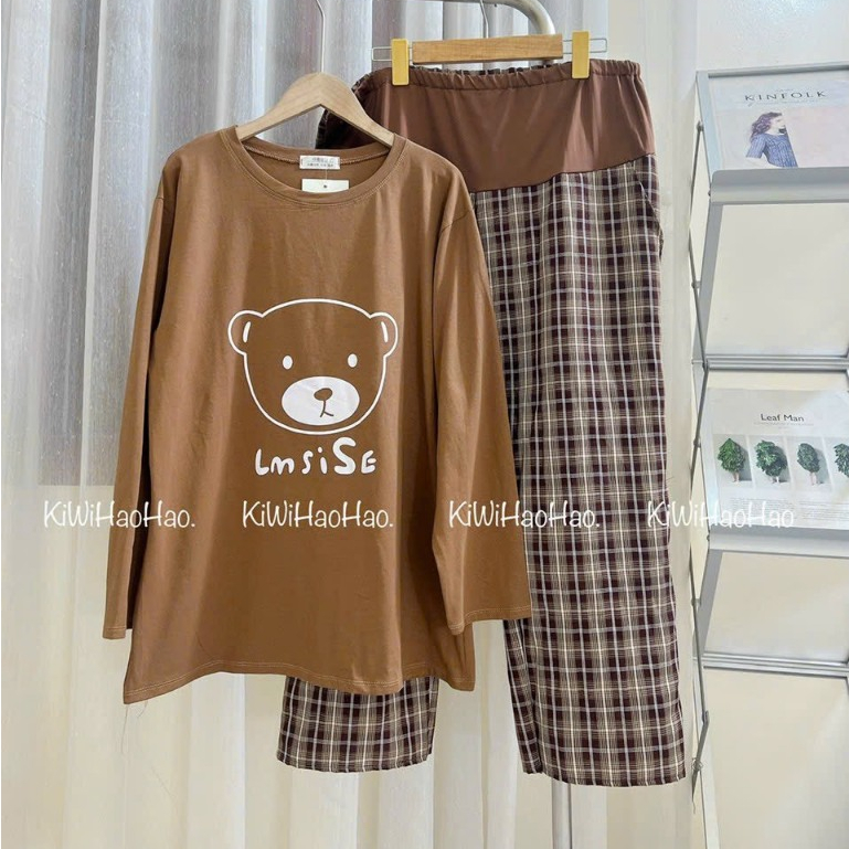 Bộ Áo Gấu Mặc Thai Kỳ Và Sau Sinh