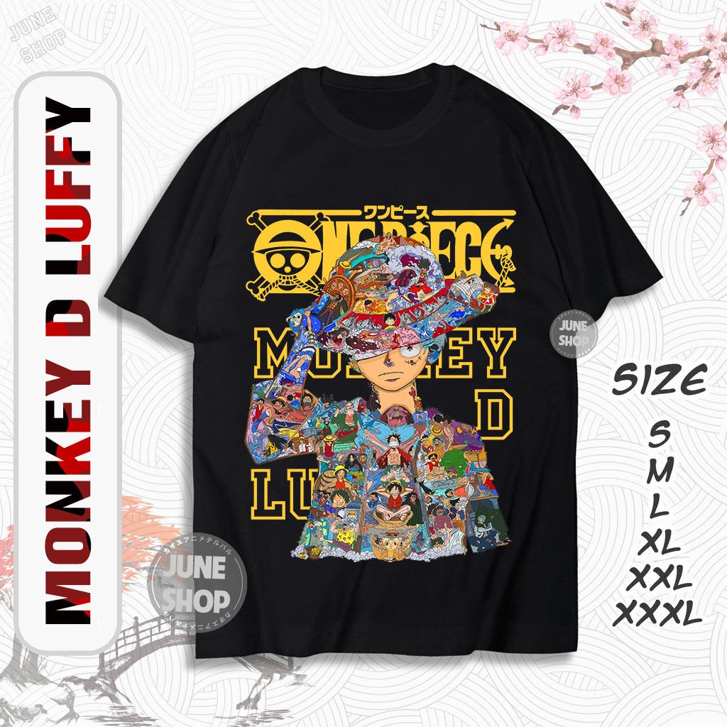 Áo Anime - Áo One Piece, Dragonball, Jujutsu Kaisen, Chainsaw Man mẫu mới nhất, chất cotton co giãn 4 chiều