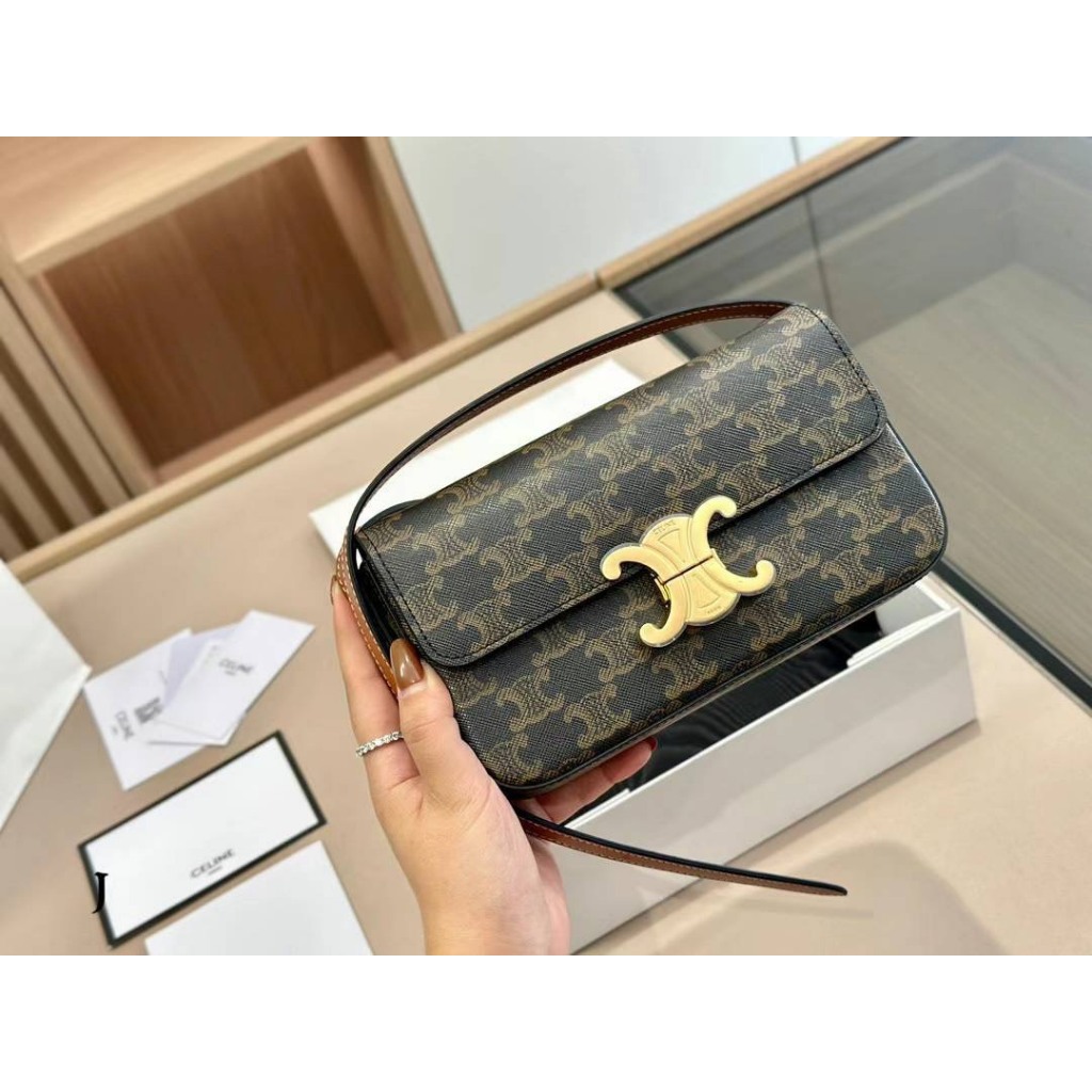 TÚI CELIN DÁNG NGANG SZ21 DA THẬT