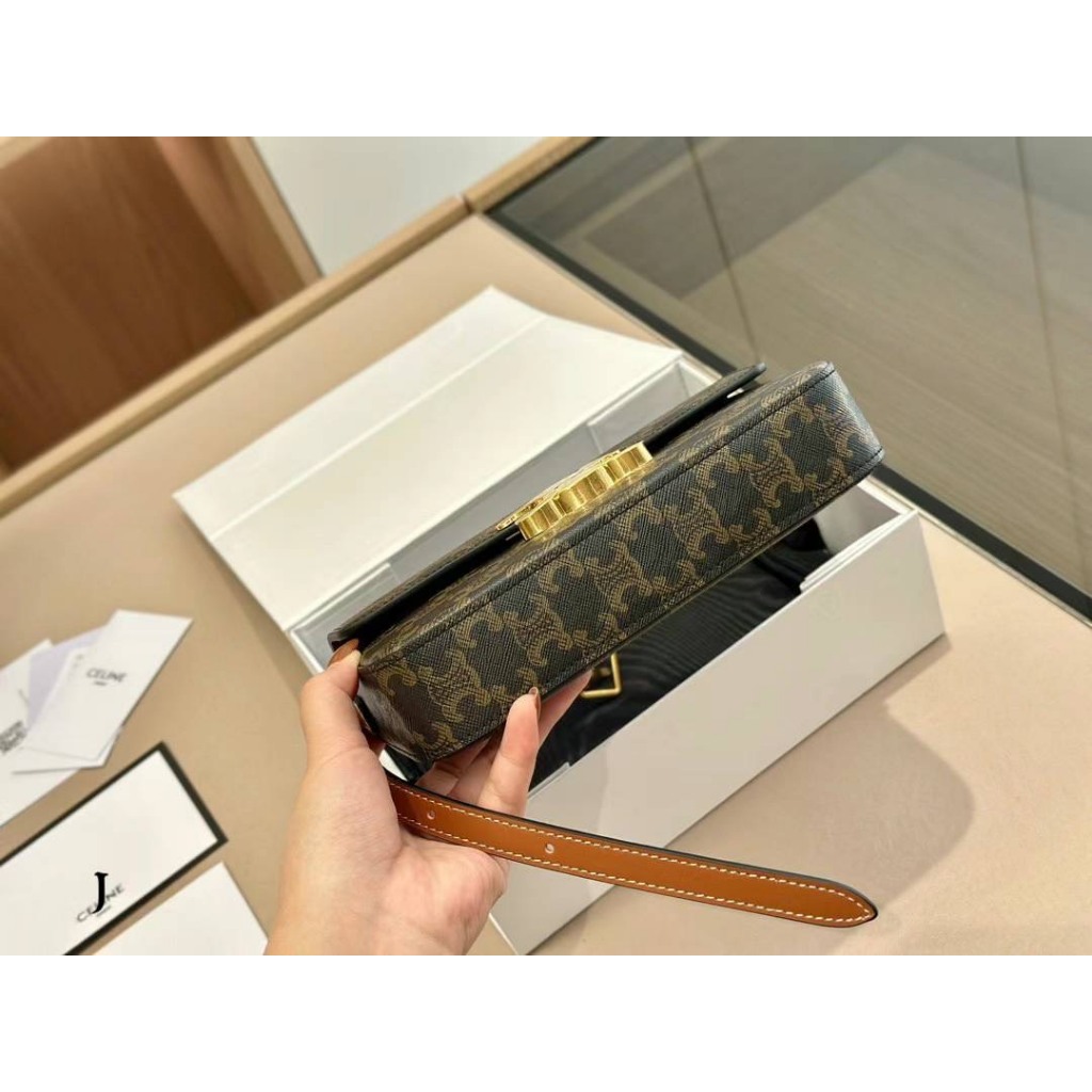 TÚI CELIN DÁNG NGANG SZ21 DA THẬT