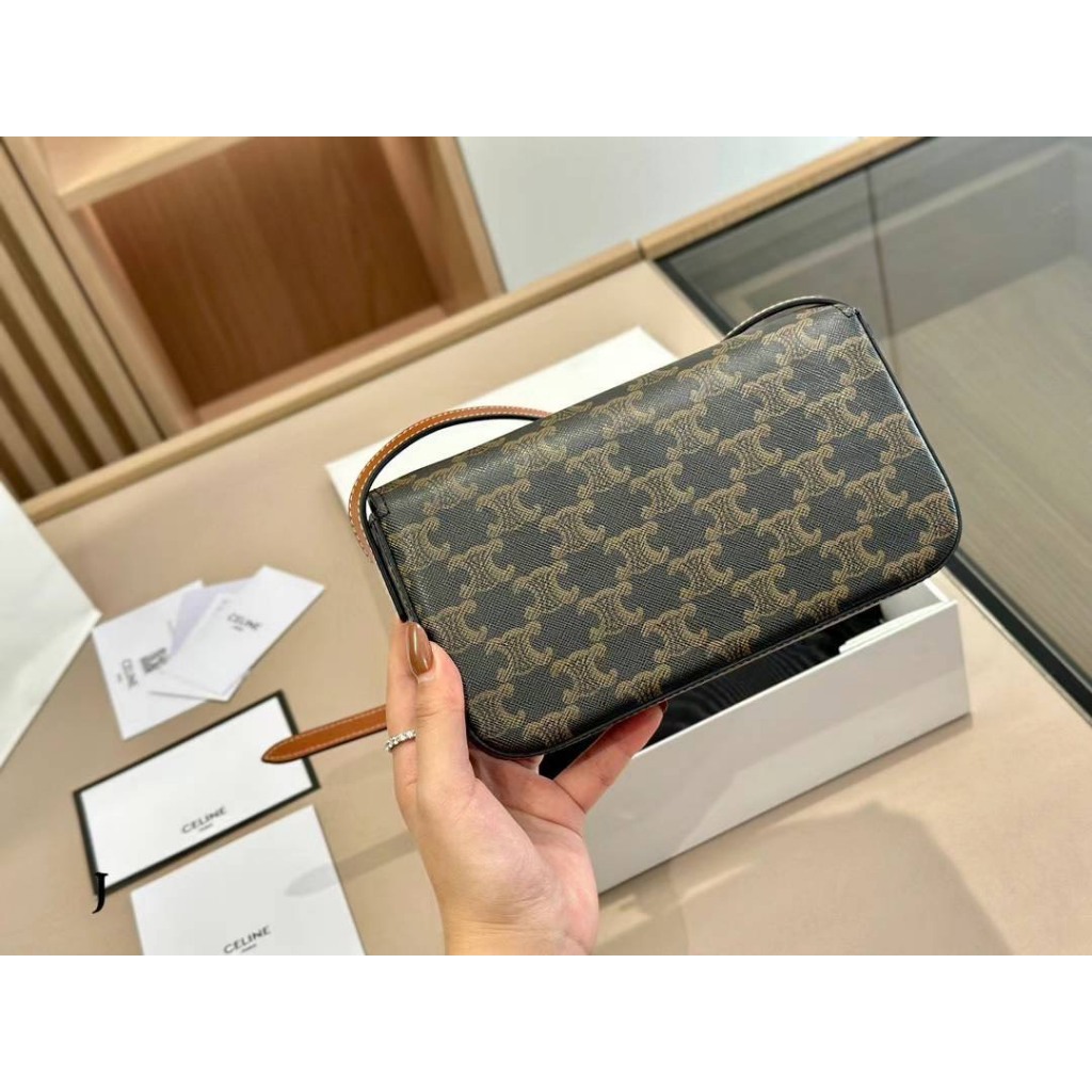 TÚI CELIN DÁNG NGANG SZ21 DA THẬT