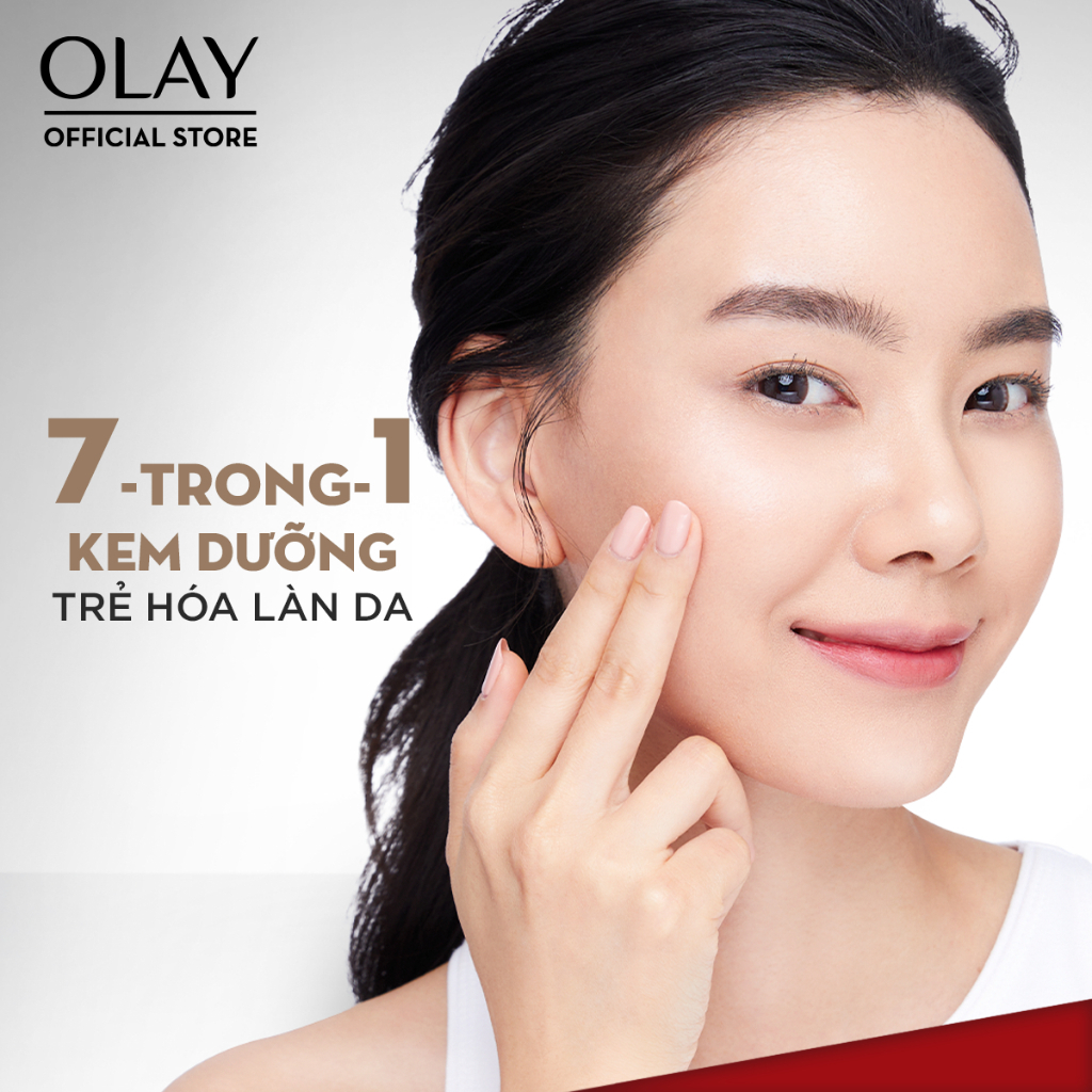 Kem Dưỡng Da Ban Ngày và Ban Đêm Olay Total Effects 50g dưỡng ẩm da giảm thâm sạm
