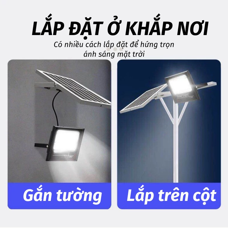 Đèn Năng Lượng Mặt Trời KAWASABI Công Suất Lớn Chiếu Sáng Siêu Rộng PAPAA.HOME
