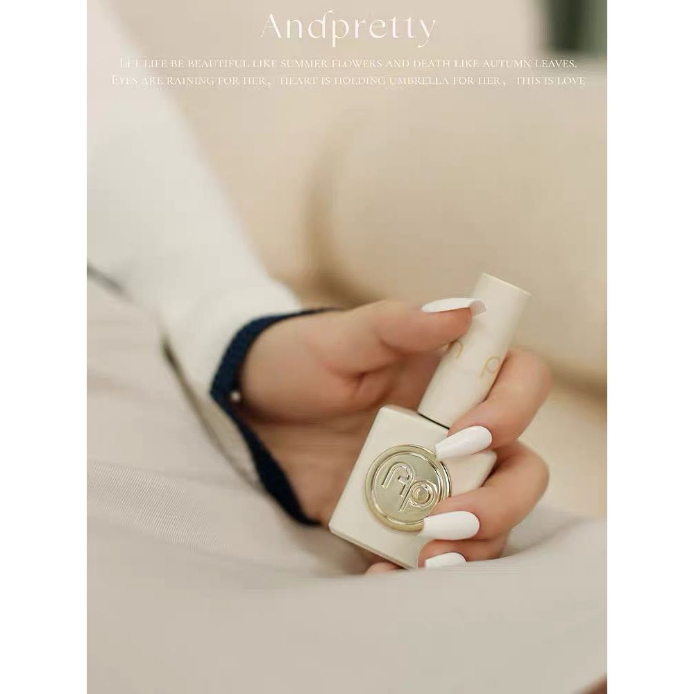 Bộ sơn gel trắng sữa AndPretty 10 màu tặng kèm bảng màu siêu xinh