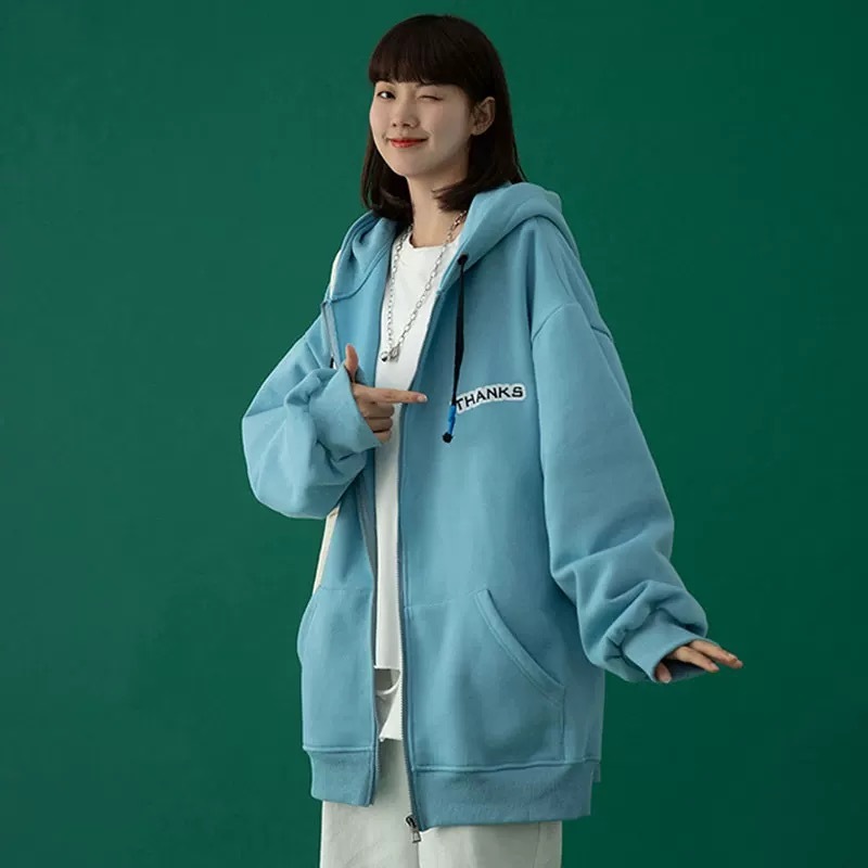 Áo Hoodie Zip Nam Nữ 1990live Mũ To, Áo nỉ form rộng Unisex.