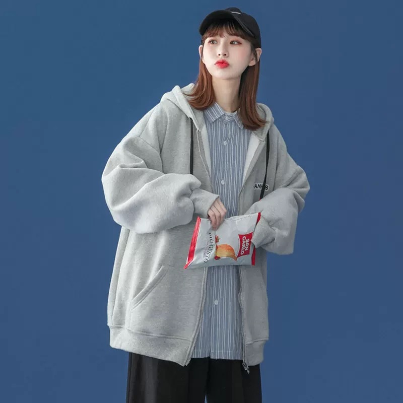 Áo Hoodie Zip Nam Nữ 1990live Mũ To, Áo nỉ form rộng Unisex.