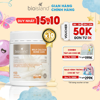 Canxi sữa hữu cơ Bioisland tăng cường canxi cho mẹ bầu chống còi xương dị