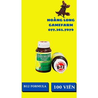 Vitamin B12 Formula dành cho gà đá