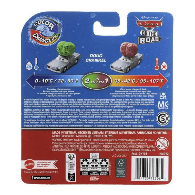 Xe Đổi Màu Disney, Đồ Chơi Xe Đổi Màu Hàng Full Box, Đồ Chơi Trẻ Em WinRio.Store