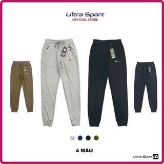 Quần nỉ nam jogger Ultra Sport chất liệu cotton ấm áp, không bai chảy, hạn chế tối đa xù lông