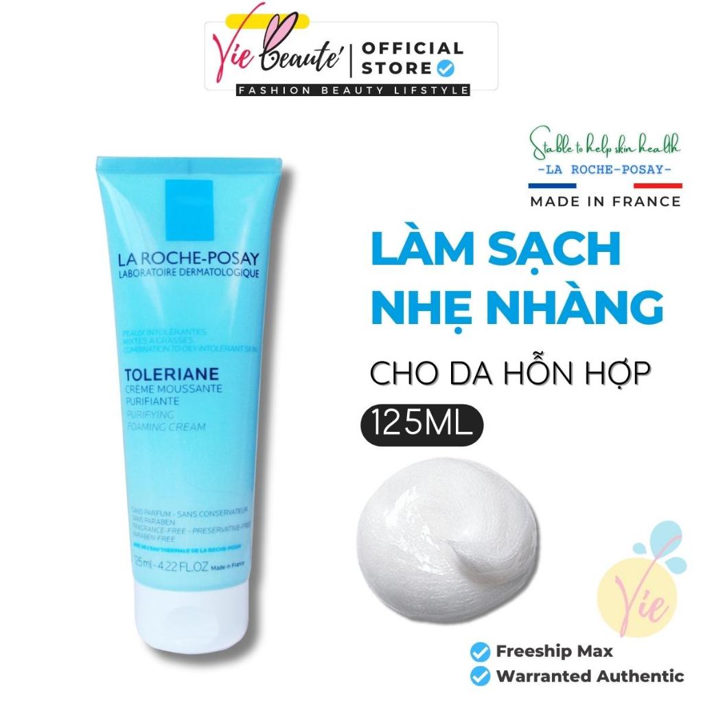 Sữa rửa mặt La Roche-Posay Toleriane Purifying Foaming Cream tạo bọt dành cho da hỗn hợp, da dầu 125ml