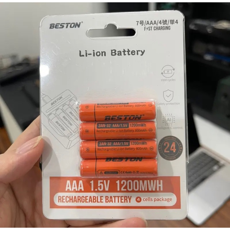 Combo sạc và pin 1.5v pin sạc AA AAA 1.5v dung lượng cao