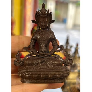 Tượng Phật đồng đen xách tay Tây Tạng