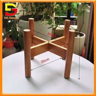 Kệ Để Cây Cảnh Trang Trí Nhà Cửa, Sân Vườn Đôn Gỗ Cao Cấp Bền Đẹp Nhiều Kích Thước DCC-187