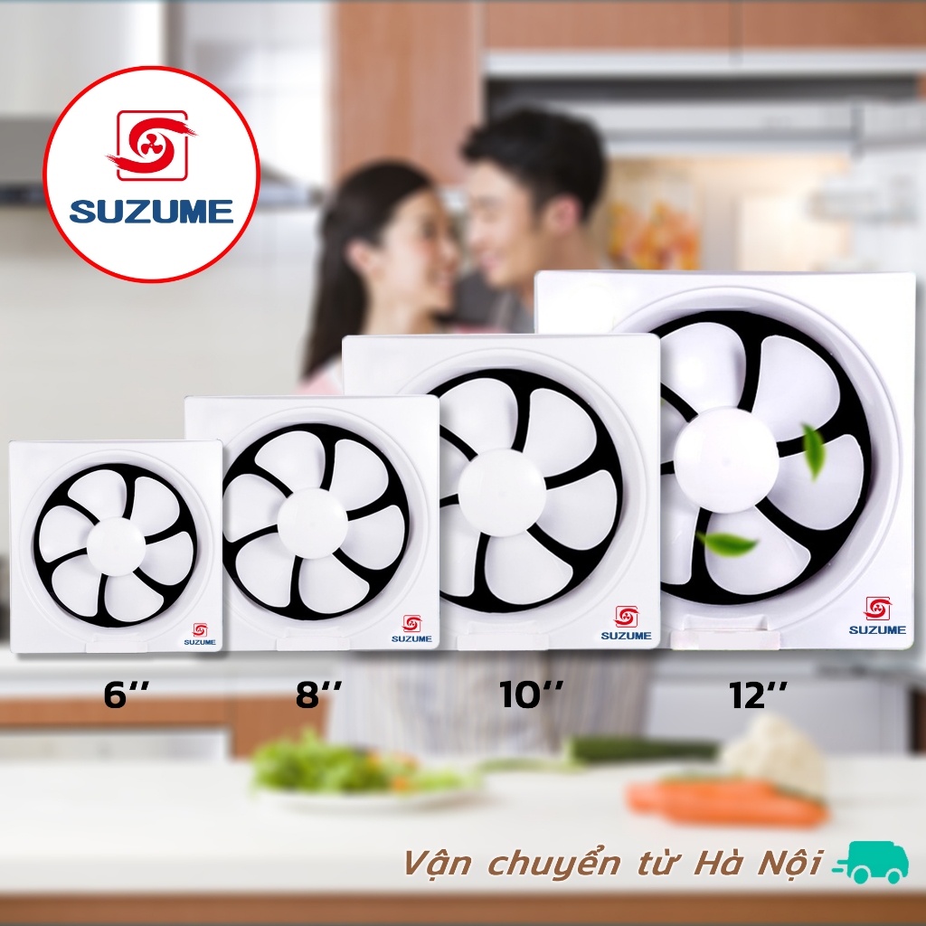 Quạt Hút - Nhà Máy - Nhà Hàng Quạt Thông Gió Hút Cao  Quạt hút âm tường Máy hút mùi nhà bếp và phòng tắm Quạt hút Quạt h