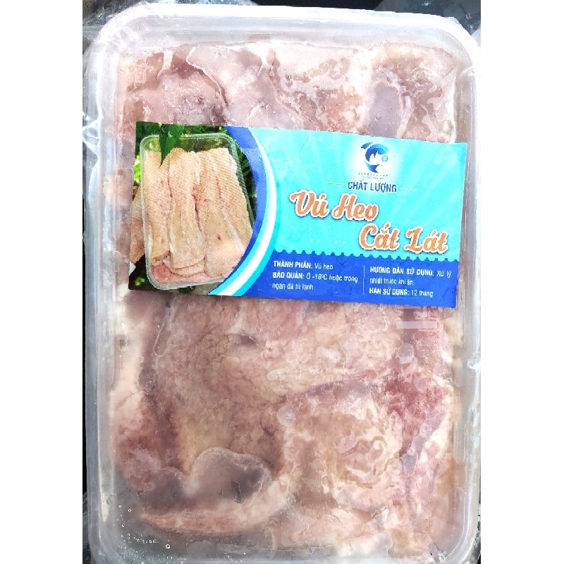 RẺ NHẤT SHOPEE VÚ HEO CẮT LÁT SẴN LOẠI 1 HỘP 1KG