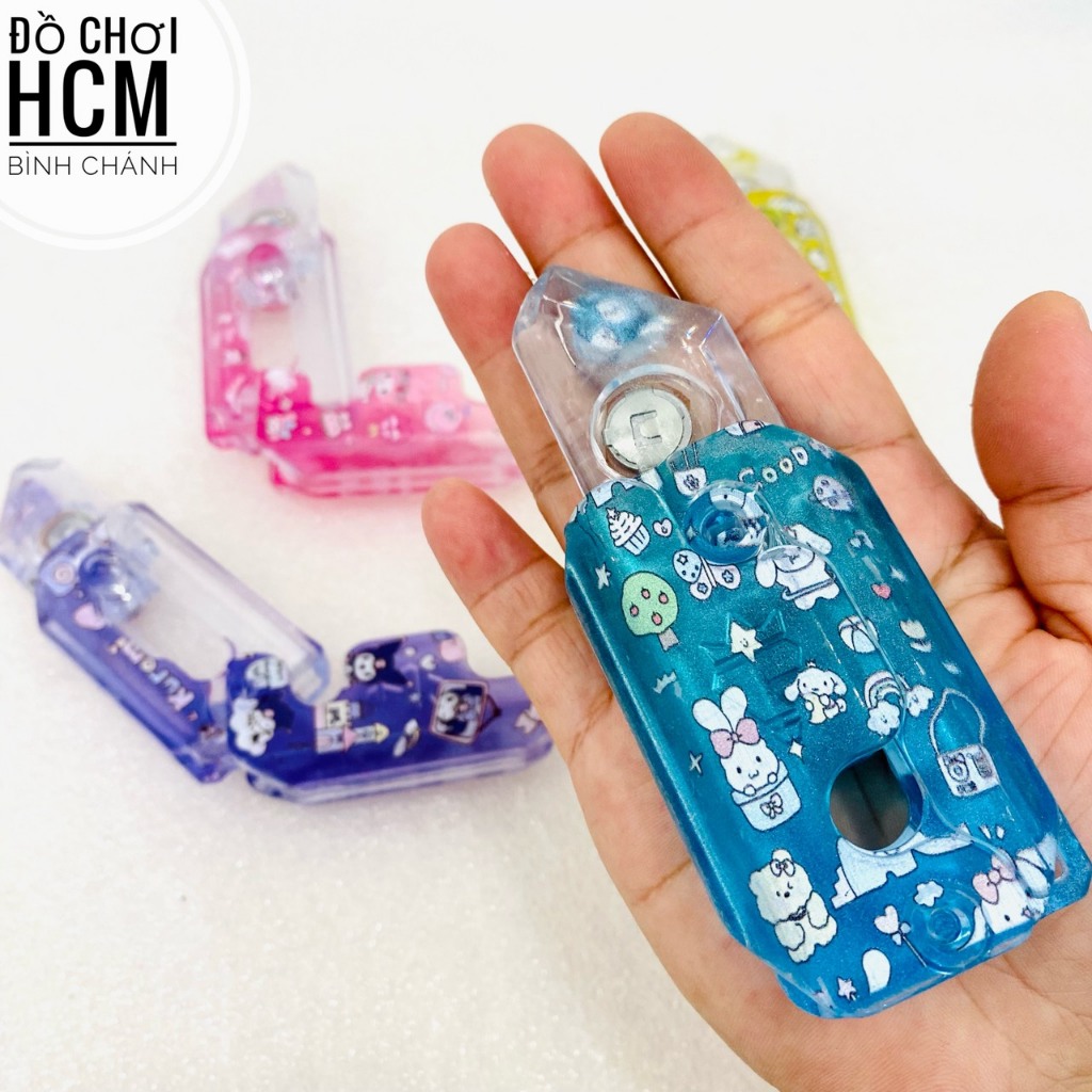 Đồ chơi dao vô tri phát sáng mini gấp gọn nhiều hoạ tiết giúp giảm căng thẳng, xả stress, dao nhựa