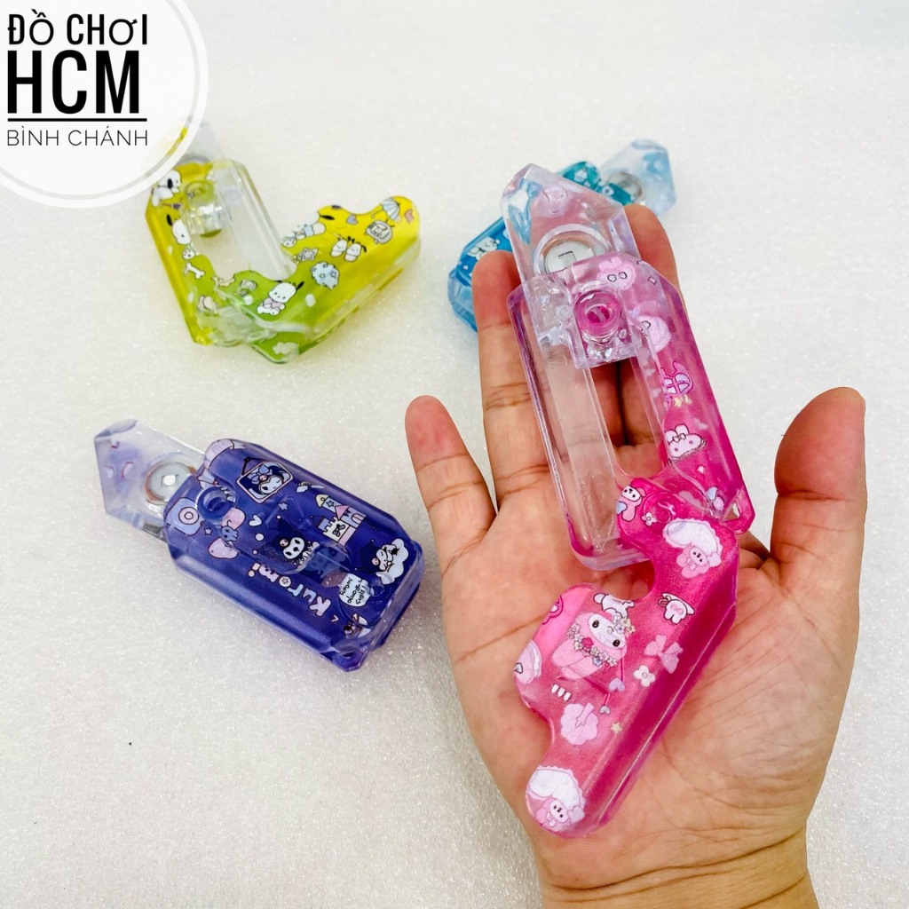 Đồ chơi dao vô tri phát sáng mini gấp gọn nhiều hoạ tiết giúp giảm căng thẳng, xả stress, dao nhựa