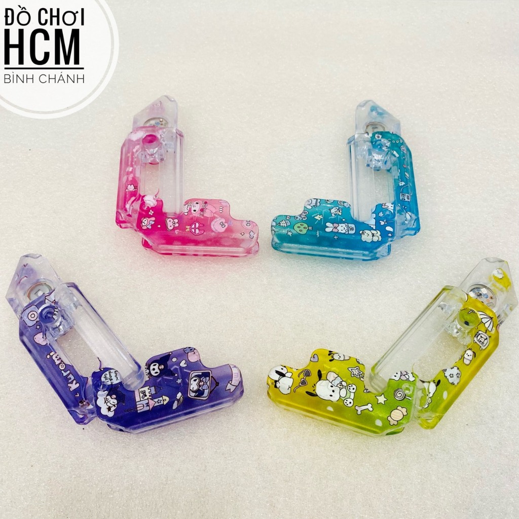 Đồ chơi dao vô tri phát sáng mini gấp gọn nhiều hoạ tiết giúp giảm căng thẳng, xả stress, dao nhựa