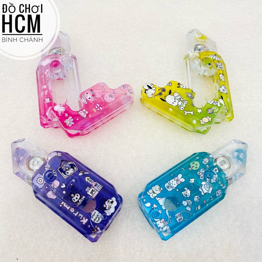 Đồ chơi dao vô tri phát sáng mini gấp gọn nhiều hoạ tiết giúp giảm căng thẳng, xả stress, dao nhựa