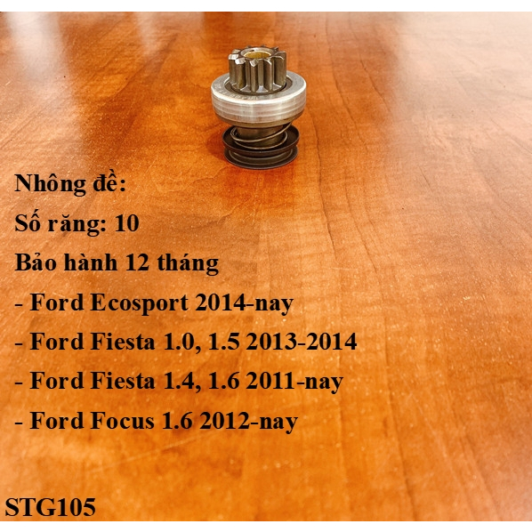 Nhông đề Ford Ecosport 2014-nay, Ford Fiesta 1.0, 1.5 2013-2014, Ford Fiesta 1.4, 1.6 2011-nay, Ford