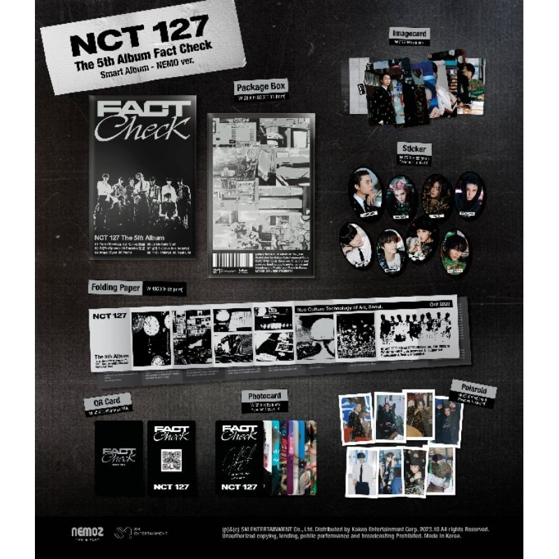 Album ảnh  - NCT 127 chính hãng Hàn Quốc